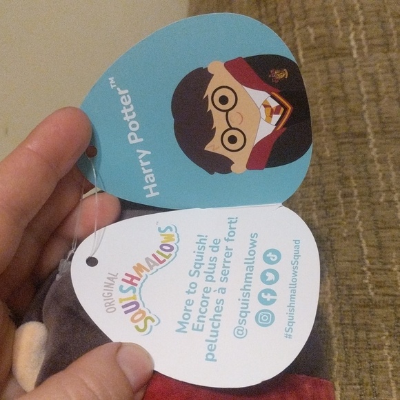 #701NWT Squishmallows Kellytoy Plush Harry Potter 10" Toy. - Picture 6 of 11